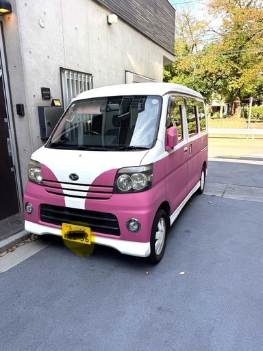 【最近全塗装 / 車検R8年6月】キッチンカー・移動販売に◎可愛い軽バン