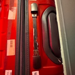 赤　スーツケース　Mサイズ
の画像