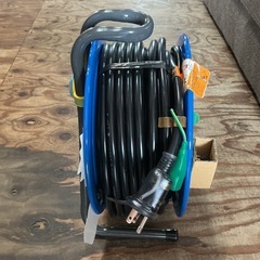 🆕新品•未使用品❗️早い物勝ち🌈コードリールHATAYA長さ30m 太さ2.0mmSG-30K屋外用❗️青の画像