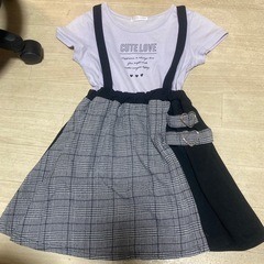 女の子 子供服 140cm の画像