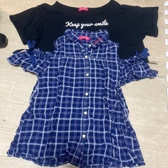 女の子 子供服 140cm の画像