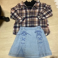 女の子 子供服 140cm の画像