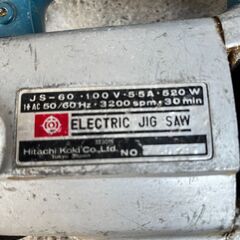 日立 電動ジグソー JS-60 電動工具 の画像