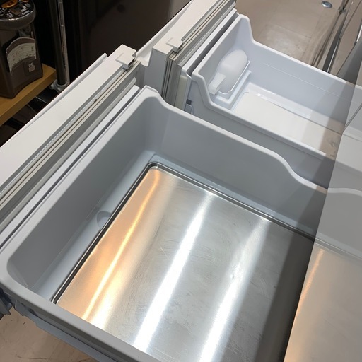 美原店 三菱 ノンフロン 冷凍冷蔵庫 MR-MX50E-Ｗ1 2019年製 503L　6ドア