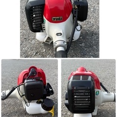 肩掛け式　草刈機　草刈り機　刈払い機　刈払機　丸山　マルヤマ　MARUYAMA GKB 2402 超軽量　元気印　美品の画像