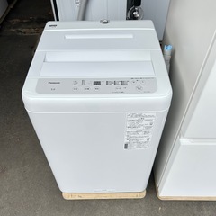 設置まで👏🏻一人暮らしにオススメ２点セット✨最新‼︎ Panasonic2024年製👀ホワイト🤍　　 の画像