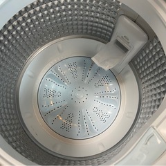 AQUA 簡易乾燥付き洗濯機 AQW-KS6N 2022年製 糸くずフィルター交換済 中古の画像