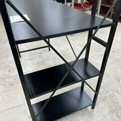 ★リユースのサカイ高崎店★TJ13235  デスク 黒 H122×D52×W115 クリーニング済みの画像