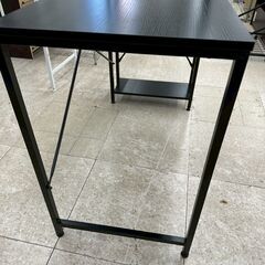 ★リユースのサカイ高崎店★TJ13235  デスク 黒 H122×D52×W115 クリーニング済みの画像