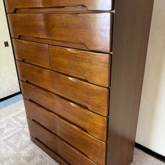 ブラウン チェスト 900×450×1389mmの画像