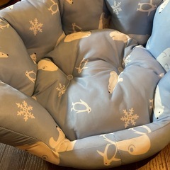 ペット用　クッション　ブルーの画像