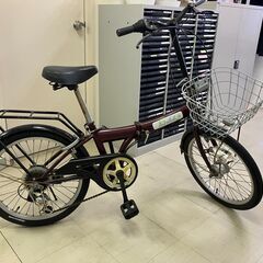 折り畳み自転車の画像