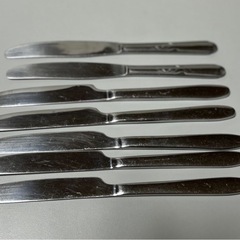 洋食用ナイフ(7本)中古品の画像