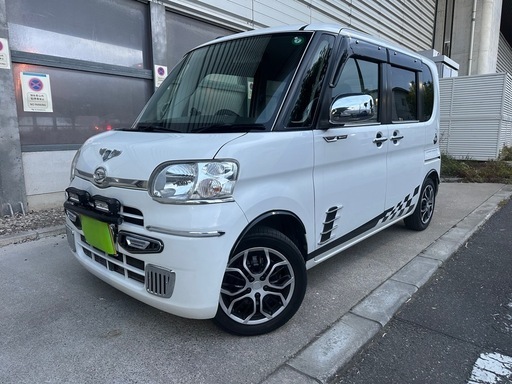 DAIHATSU TANTO カスタム 車検 2027年11月 タントカスタム車検2027年11月まで131000キロ、手14:8万乗って