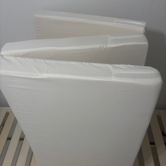 ニトリ　3つ折り高反発マットレス 厚さ10cm(日本製)シングルの画像