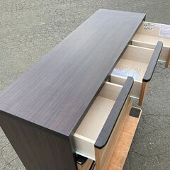 札幌市◆ニトリ ローチェスト ニーズ3 / 120LC■キャビネット 収納タンスの画像