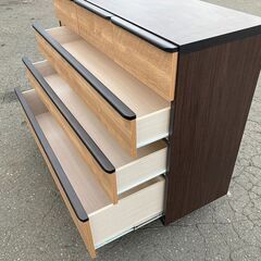 札幌市◆ニトリ ローチェスト ニーズ3 / 120LC■キャビネット 収納タンスの画像