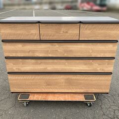 札幌市◆ニトリ ローチェスト ニーズ3 / 120LC■キャビネット 収納タンスの画像