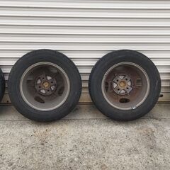 ミツビシ純正ホイール13インチ TOYO TRANPATHLuK 165/65R13 4本SET スタッドレスタイヤなどに!!引き取りまたは指定駅渡し※着払発送可 の画像