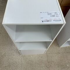 ★リユースのサカイ高崎店★TJ13239  カラーボックス 白 H88×D30×W42 クリーニング済みの画像