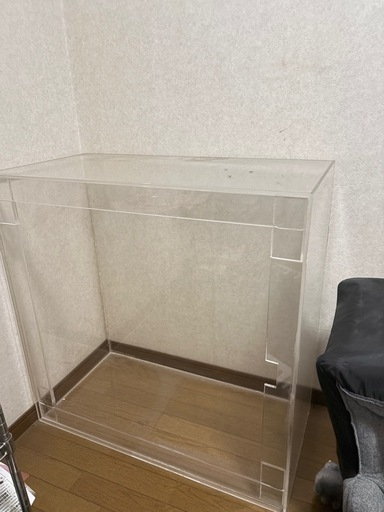 水槽　正方形　90cm×90cm×45cm あくりるアクリル