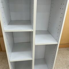 ★リユースのサカイ高崎店★TJ13240  カラーボックス 白 H87.7×D30×W44.5 クリーニング済みの画像