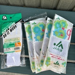 軍手と手袋のセットの画像