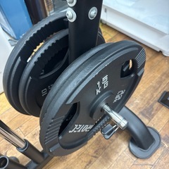 IROTEC 70kg分プレート トレーニング器具セットの画像