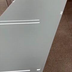 ★リユースのサカイ高崎店★TJ13241 あずま工業(株) カウンターテーブル 白 H90×D45×W120 クリーニング済みの画像