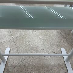 ★リユースのサカイ高崎店★TJ13241 あずま工業(株) カウンターテーブル 白 H90×D45×W120 クリーニング済みの画像