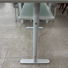 ★リユースのサカイ高崎店★TJ13241 あずま工業(株) カウンターテーブル 白 H90×D45×W120 クリーニング済みの画像