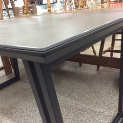 【セラミック天板】 ダイニングセット　セラミック天板　回転イス　食卓テーブルセット　2人掛け　イス2脚　イス合わせ　グレー/ブラックの画像