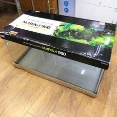 【売約済み】大型水槽 水槽 観賞魚用 GEX MARINA900 90cm ガラス水槽 フタ無し 中古 札幌市厚別区 厚別店の画像