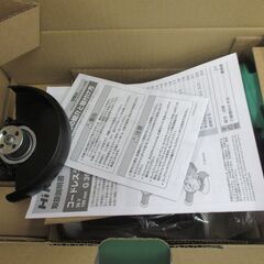 HiKOKI ハイコーキ G3610DC(NN) グラインダ 未使用 36V 本体のみ【ハンズクラフト宜野湾店】の画像