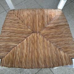 ★リユースのサカイ高崎店★TJ13242  椅子 クリーム H86×D40×W43.5 クリーニング済みの画像