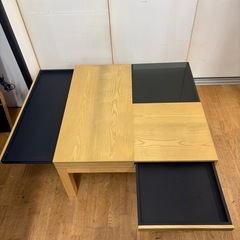 ジモティー特別価格🉐 N1162★引き出し付きこたつ★こたつの画像