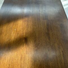 ★リユースのサカイ高崎店★TJ13243  テーブル 茶 H74×D70×W110 クリーニング済みの画像