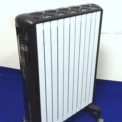 TR26◆DeLonghi デロンギ マルチダイナミックヒーター 10～13畳 MDH15-BK リモコン付き オイルヒーターの画像