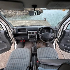 HONDA アクティバン　MT車　ミッドシップ　5速　パワステ　両側スライドドア　ABS 集中ドアロック　ミッドシップ　ハッチバック ハコバン バン　アクティ　貨物　宮崎の画像