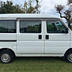 HONDA アクティバン　MT車　ミッドシップ　5速　パワステ　両側スライドドア　ABS 集中ドアロック　ミッドシップ　ハッチバック ハコバン バン　アクティ　貨物　宮崎の画像
