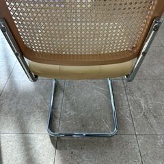 ★リユースのサカイ高崎店★TJ13244  椅子 ライトブラウン H81×D54×W48.5 クリーニング済みの画像