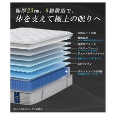 【新品•未使用】マットレス　シングルの画像