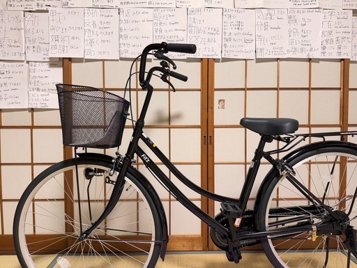 大人に対し使える自転車です