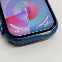 Apple Watch Series 7/GPS/45mm/A2474/ブルー〈MKN83J/A〉の画像