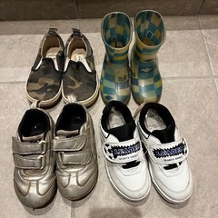 男の子 子供靴 4足　15〜16cmの画像