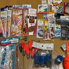海釣り道具セット⭐︎竿リール付き⭐︎釣り　釣具　仕掛け　投げ釣り　サビキ　竿　お気軽にお問い合わせ下さい^_^の画像