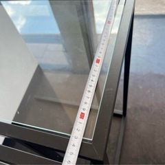 ガラスサイドテーブルの画像