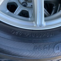スタッドレスタイヤ175/65 R14 82Q
(アルミホイール付)の画像