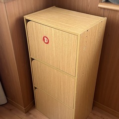 【取引中】ニトリカラーボックス2つの画像