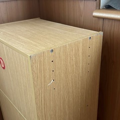 【取引中】ニトリカラーボックス2つの画像